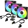 Arctic Ventola 140x140x28 Arctic BioniX P14 A-RGB 140mm Nero 3pz [ACFAN00341A]