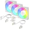 Arctic Ventola 140x140x28 Arctic BioniX P14 A-RGB 140mm Bianco 3pz [ACFAN00342A]