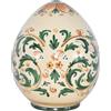 Uovo da Collezione in Ceramica di Caltagirone Uova tipo Fabergè Dipinto a Mano