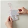 Porta Carte Trasparente in PVC con Design Omamori Kawaii, per carte - per badge