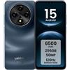 LAGENIO Smartphone LAGENIO A12 Pro blu scuro Android 24/256 GB fotocamera da 50 MP, cellulare 6,9" 120 Hz 6500 mAh, GPS, riconoscimento facciale, modalità bambini e anziani