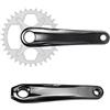 SHIMANO Deore XT FC-M8120-1 - Pedivella a 12 punti, senza catena, colore: Nero