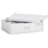 Zeller 17769 Contenitore per Cravatte/Cinture, Paper, Bianco, 44.5x31.5x11 cm