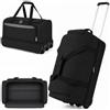 Cozary Borsone da Viaggio Trolley 24 - 3 in 1, 44-57L, Leggero | Borsone Trolley, 56x29x35cm (Estendibile), 3kg, Oxford Impermeabile. Perfetto Per Viaggi, Mare E Campeggio.