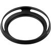 CS PRIORITY Paraluce universale in metallo nero ultra sottile cavo grandangolare per fotocamere DSL 46 49 52 55 58 62 67 mm accessori (58 mm)