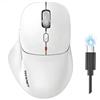 TECKNET Mouse Bluetooth Ricaricabile, Tri-Modo (2BT+USB) Mouse Wireless | Poggiapollice Ergonomico, 4800 DPI, 6 Pulsanti, Clic Silenzioso, Mouse Senza Filo per Laptop, PC, Mac OS, Android, Windows