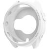 MGUEIAO 2 Pezzi Cover Compatibile con Garmin Forerunner 965, Morbido Silicone Antiurto Custodia, Leggera - White