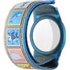 Dingfeiyu Braccialetto per Apple AirTag, Anti-smarrimento e Anti-graffio Custodia Cover AirTag per Bambini, Adolescenti, Anziani (Blu)