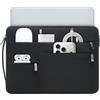 HYZUO 13 Pollici Borsa per Laptop per MacBook Pro/Air 13 M5, Nero | per MacBook Air 13 A3449 M5-M1 2026-2018, MacBook Neo 13, MacBook Pro 13 M2 M1 2026-2016, iPad Air/Pro 13,Surface Pro,XPS 13