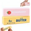Rehecher Burro Squishy fragola giocattolo antistress, set da 2 pezzi | Squeeze Toy, set Squishy a lento, ideale come giocattolo antistress