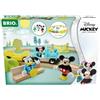 Brio Set Ferroviario con Topolino, Minnie, Paperino, Disney, Giochi per Bambini, Età Raccomandata 3+ Anni, Compatibile con Tutti i Prodotti BRIO