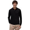 Tommy Hilfiger Uomo Maglietta Polo Maniche Lunghe Liquid Cotton Regular Fit