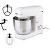 Silvercrest SKM 600 Impastatrice Planetaria 600W Ciotola 5L Robot Cucina Bianca