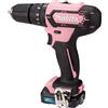 Makita Avvitatore a batteria Makita HP333DSAP1 cacciavite elettrico e avvitatore impulso 1700 Giri/min Nero, Rosa [DLX2592JX1]