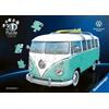 Ravensburger 3D Puzzle Iconics: Volkswagen T1 Chrom Edition: Eine wahre Ikone im 3D Puzzle Modellformat