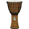 TOCA Djembe 12 Freestyle Rope Tuned Bali Kente Cloth SFDJ-12K