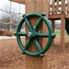 Ruota da Timone Rotazione Libera Volante in Plastica Resistente per Parco
