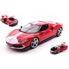 BBURAGO BU16017R FERRARI 296 GTB RED 1:18 Modellino
