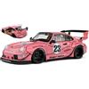 SOLIDO SL1808503 PORSCHE 911 993 RWB BODYKIT N.23 2020 PINK PIG 1:18 Modellino