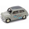 Brumm BM0443 FIAT 600 RAID CALCUTTA-ROMA 1955 Km 13260 MARTIGNONI-RABEZZANA 1:43