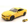 Maisto MI31197Y FORD MUSTANG GT 2015 YELLOW 1:18 Modellino