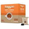 TORALDO CAFFÈ TORALDO - BOX CAPSULE MISCELA FORTE E CREMOSO 100 PEZZI