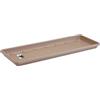 Elho Barcelona Trough Saucer 50cm Sottovaso da Balcone - Taupe | L 16.7 x P 45.5 x A 3 cm | Adatto per uso esterno