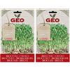 Geo VCB0503 Cavolo Broccolo Semi da Germoglio, Marrone (Confezione da 2)