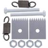 LRXIYODE 2 Set Accessori Soluzione in Giardino da Legatrice per Ferro Acciaio di Argento Lame, e Viti Versatile ed Efficiente per Piante Pepe e Fiori