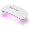 Semilac Lampada UV LED per unghie, 6 W, da viaggio, pieghevole, con USB-C e | 6 W, pieghevole, 6 LED, 2 timer 60/90 secondi, USB-C, formato da viaggio