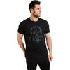 Star Wars Vader Lines - Mens - T-Shirt - Black T-Shirt Uomo (Pacco da 1)