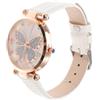 SHINEOFI Orologio da Polso Donna Farfalle Glitter Rosa in Lega e Pu | Quarzo, Stile Elegante e Delicato, Adatto a Molti Outfit e Occasioni Diverse