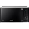 Samsung Forno a Microonde Grill Cottura Croccante MG23K3515CSE1 con Piatto Doratore incluso, Programmi Automatici, Quick Defrost, Capacità: 23L, Colore: Silver, LxAxP: 48,9 x 27,5 x 39,2 cm