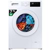 Samsung Lavatrice Slim F-WM703M05TW3M Libera installazione, 7 Kg, Vapore Igienizzante, Carica Frontale, 3 Mesi Garanzia Extra, Corpo e oblò: Bianco, Display: Nero, 59,5l x 85h x 44p cm