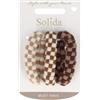 Solida Haargummi kariert mehrfarbig Elastico per capelli 27.5 g