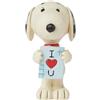 Enesco Peanuts by Jim Shore Snoopy - Mini statuetta I Love You
