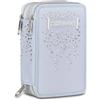 ASTUCCIO SEVEN 3 ZIP GLITZYCUTE GHIACCIO