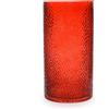 MERCURY VASO PORTACANDELA ROSSO IN VETRO 53008