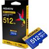 ADATA Scheda di memoria Premier Extreme MicroSDXC SD7.1 Express V30, classe 10, 512 GB