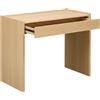 Atmosphera Scrivania John 1 Cassetto cm.100 colore Legno Chiaro