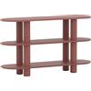 BD BARCELONA DESIGN libreria a 3 ripiani ECLIPSO - ECLSH3RED