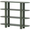 BD BARCELONA DESIGN libreria a 4 ripiani ECLIPSO - ECLSH4GRE