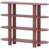 BD BARCELONA DESIGN libreria a 4 ripiani ECLIPSO - ECLSH4RED