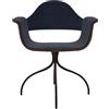 BD BARCELONA DESIGN sedia girevole SHOWTIME - SHOWTIMESWIVEL-LBICAT6