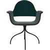 BD BARCELONA DESIGN sedia girevole SHOWTIME - SHOWTIMESWIVEL-HBIS