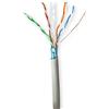 Nedis Cavo di rete in rotolo | CAT6 | A trefoli | F/UTP | CCA | 50,0 m | Per interni | Rotondo | PVC | Grigio | Confezione regalo