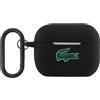 Lacoste Custodia Lacoste Liquid Silicone Croc Logo per AirPods Pro nero