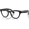 Ray-Ban Occhiali da sole Ray-ban Skyler Meta Nero Clear/Cat0 Uomo, Donna Nero Clear/Cat0