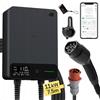 De Caricatore da parete stazionario per veicoli elettrici, modello EV 11kW, con cavo di tipo 2 da 7,5 metri