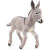 Papo - Statuina Puledro d'Asino di Provenza Realistica - 3 Anni + - Collezione Vita in Fattoria - Gioco Educativo Giovani Animali della Fattoria - Idea Regalo Giocattolo Bambina Bambino